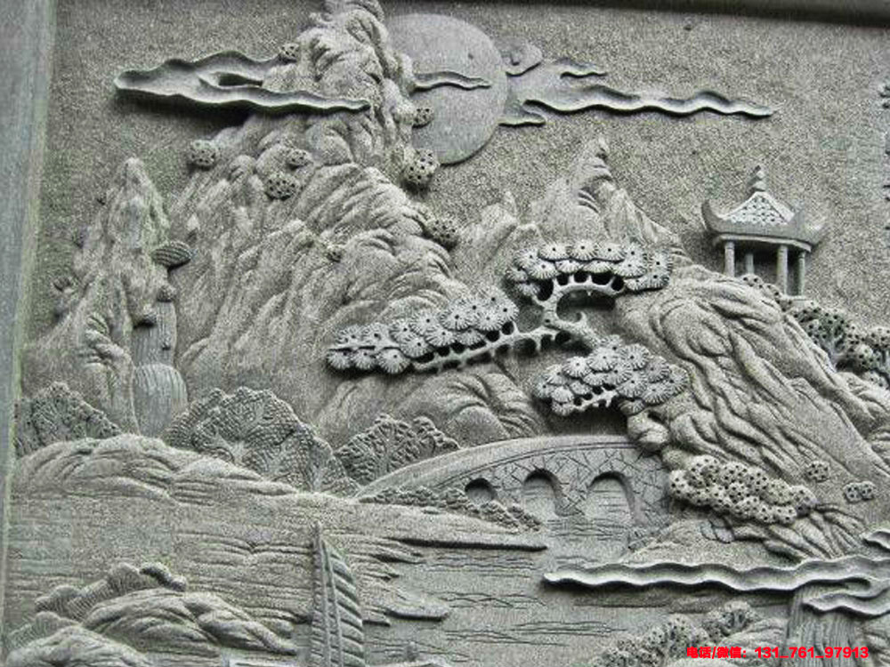中國現代山水浮雕壁畫的先驅和發展