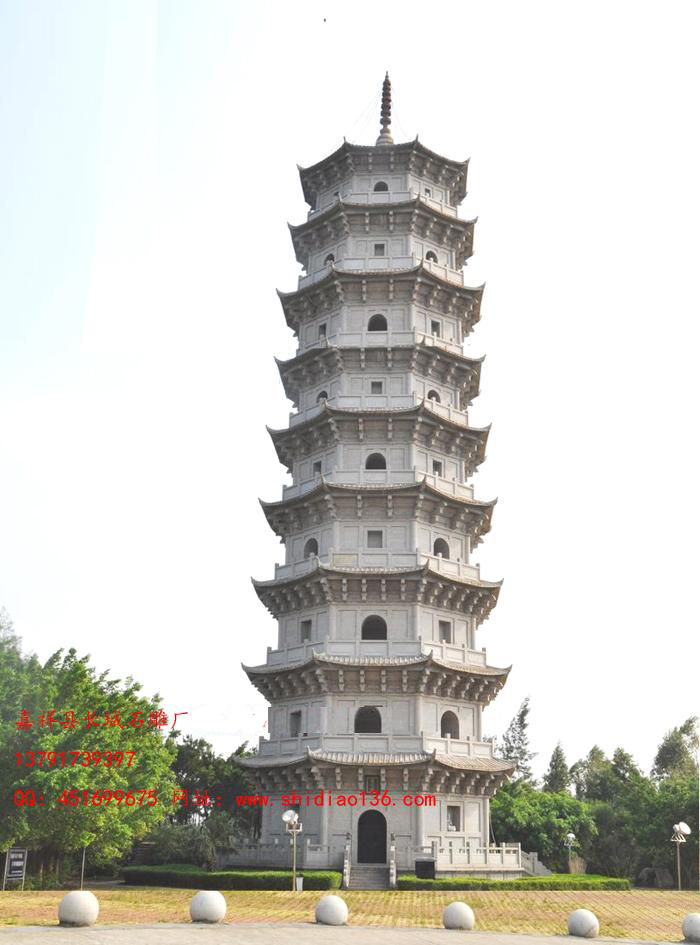 佛教石雕、寺院石塔